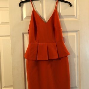 Lulus peplum dress